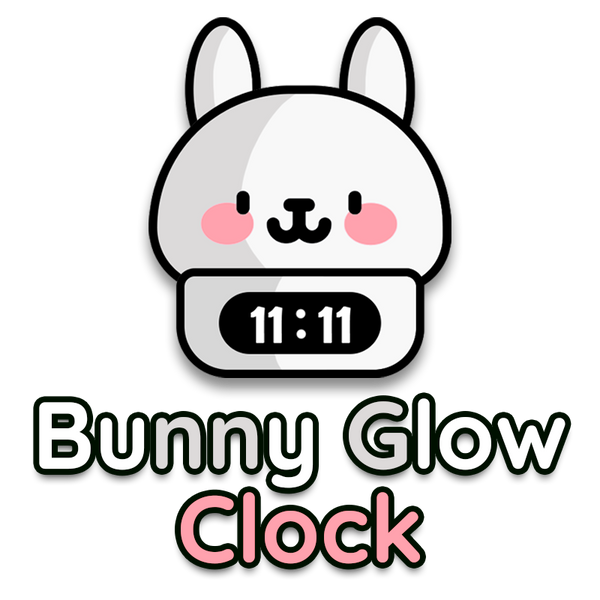 Bunny Glow Clock